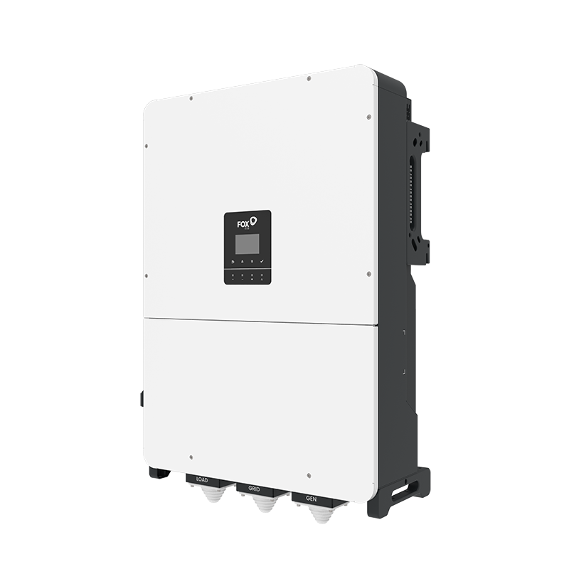Built-in MPPT Three Phase Hybrid 50-125kw HV Energy Storage Solar Inverter Touch Screen