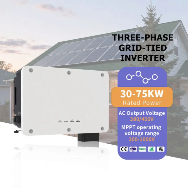 50kW-100kW High-Voltage Hybrid Inverters