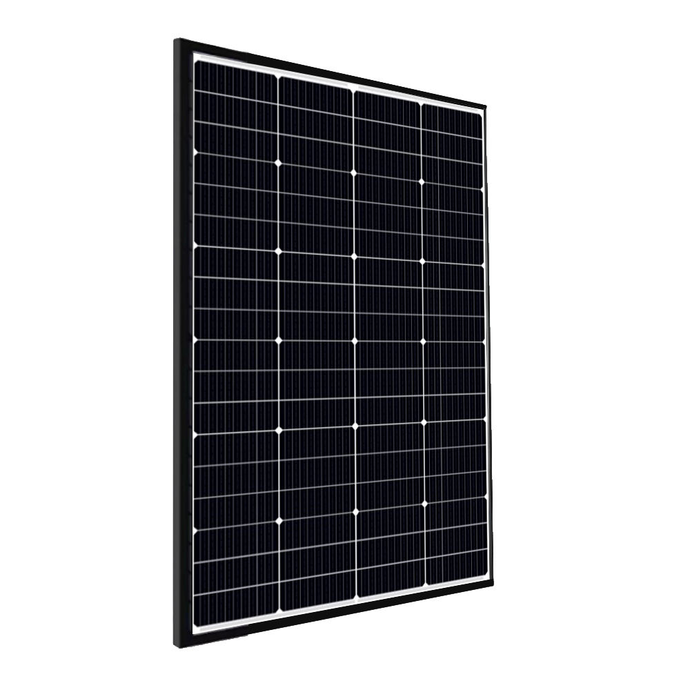 160W 165W 170W 175W 182mm Longer Life-time Power Yield Mono Half Cell Black Solar Panel