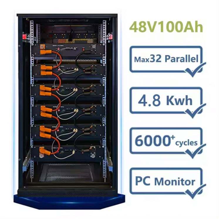 10.24KWH Energy Storage Battery Portable Power Rack Type Lithium Battery Lifepo4