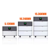 6000 Cycles 51.2V 5Kwh 10Kwh 15Kwh 20Kwh 25Kwh Home Energy Storage Battery Stacked Lithium Ion Batteries