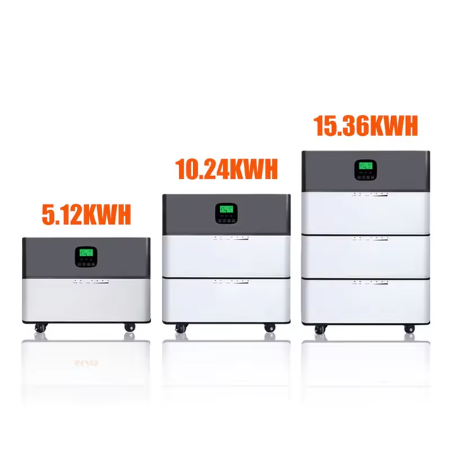 6000 Cycles 51.2V 5Kwh 10Kwh 15Kwh 20Kwh 25Kwh Home Energy Storage Battery Stacked Lithium Ion Batteries