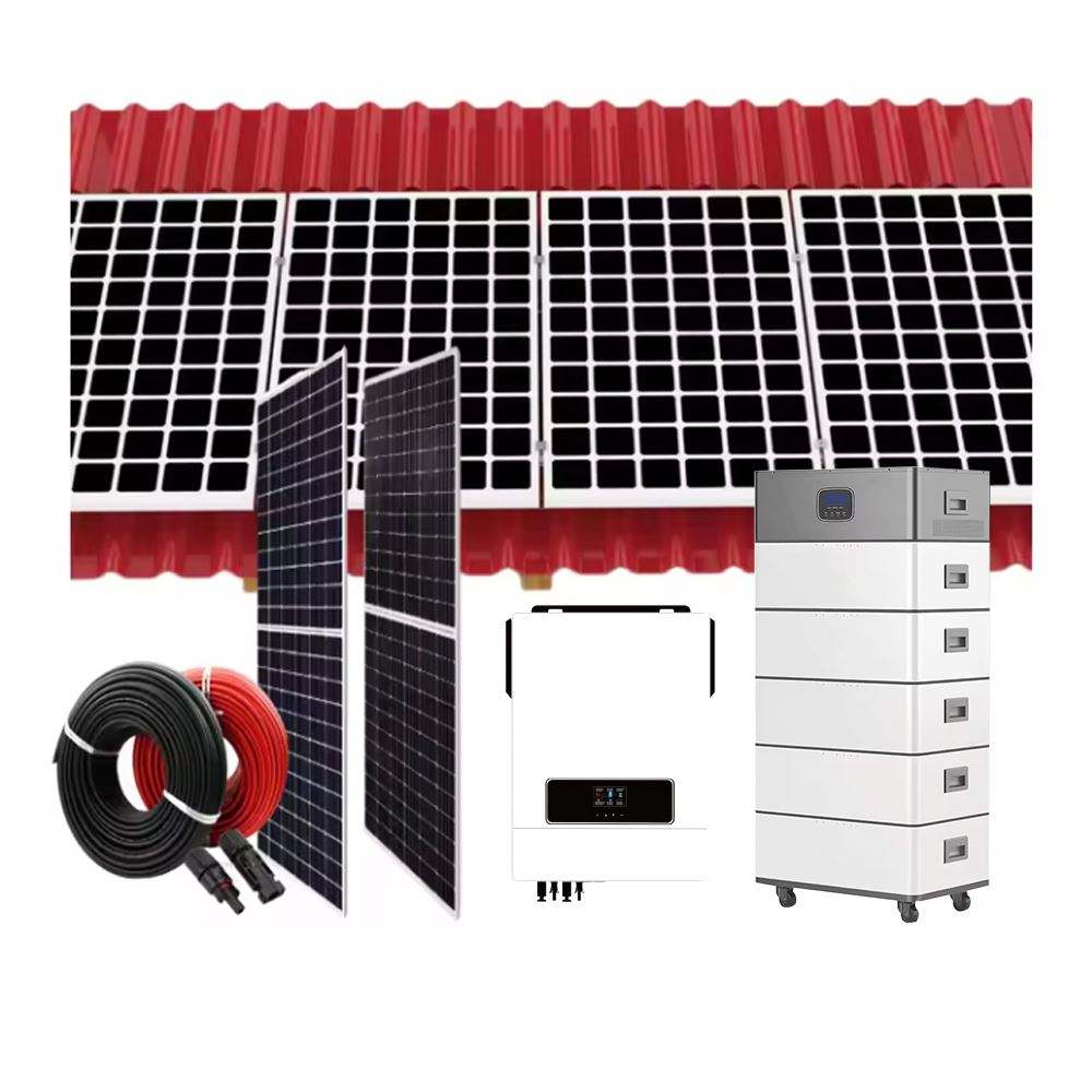 5Kw 6Kw 10Kw Solar Pure Sine Wave Household Energy Storage Solar Energy System Off Grid Complete