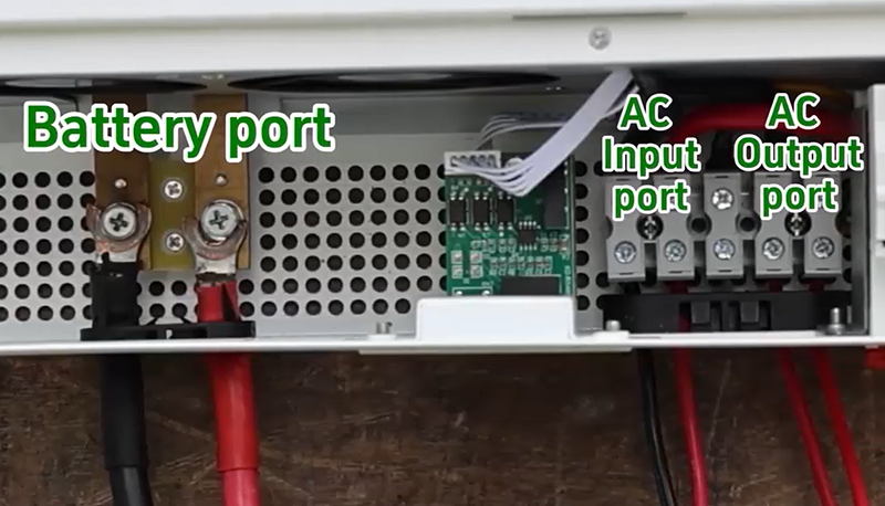 Connect the Hybrid Solar Inverter-2