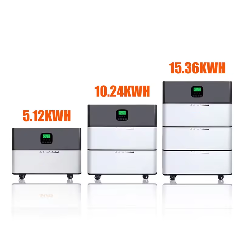 6000 Cycles 51.2V 5Kwh 10Kwh 15Kwh 20Kwh 25Kwh Home Energy Storage Battery Stacked Lithium Ion Batteries