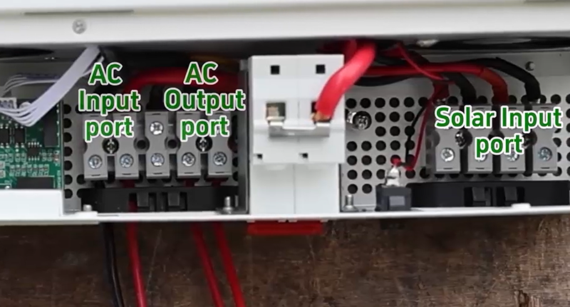 Connect the Hybrid Solar Inverter-1