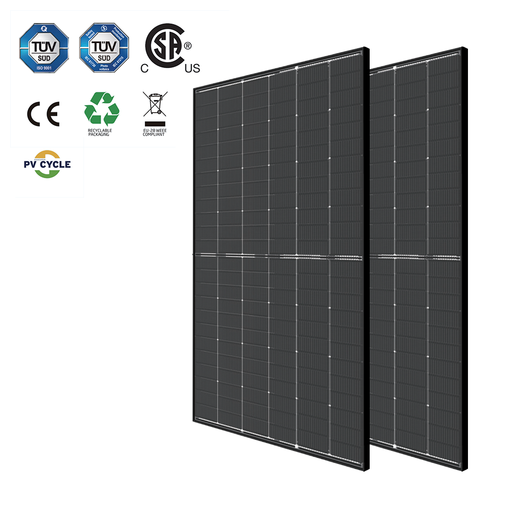 250W 260W 270W 280W 182mm Manufacture N-Type Monocrystalline Silicon Photovoltaic Solar Panels 250W