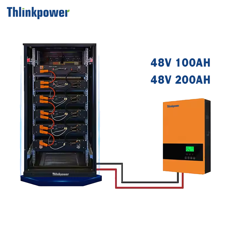 Deep Cycle A+ Cell Lifepo4 Cabinet Rack Mounted 10Kwh Solar Energy Storage Battery