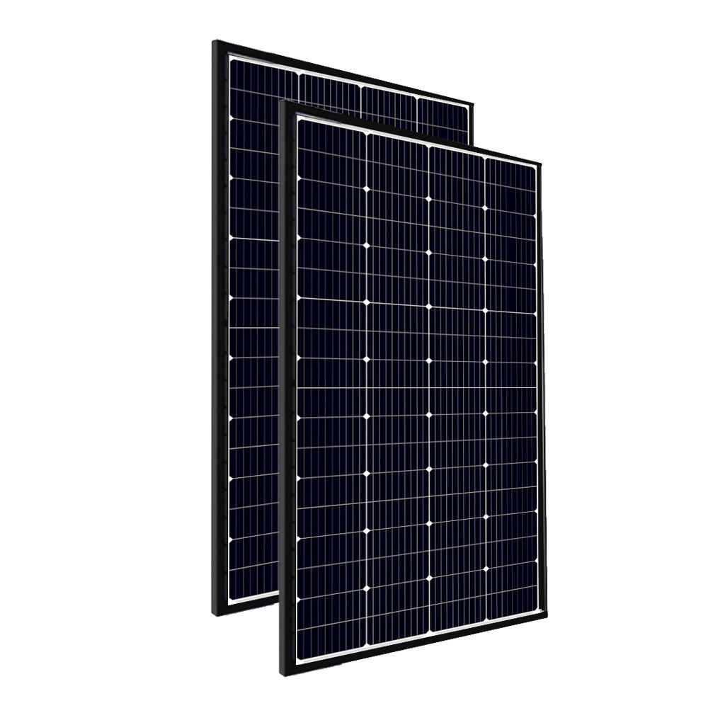 250W 260W 270W 280W 182mm 21% High Efficiency Black Monocrystalline Silicon Photovoltaic Solar Panel