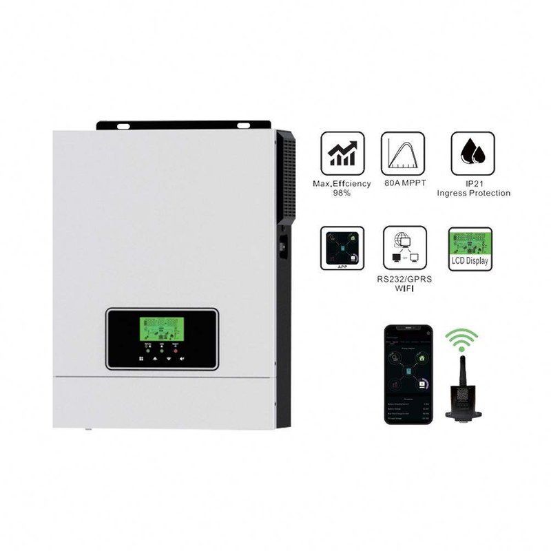 6KW 24V DC Inverter Hybrid Inverter Solar On Grid Inverter - Thlinkpower