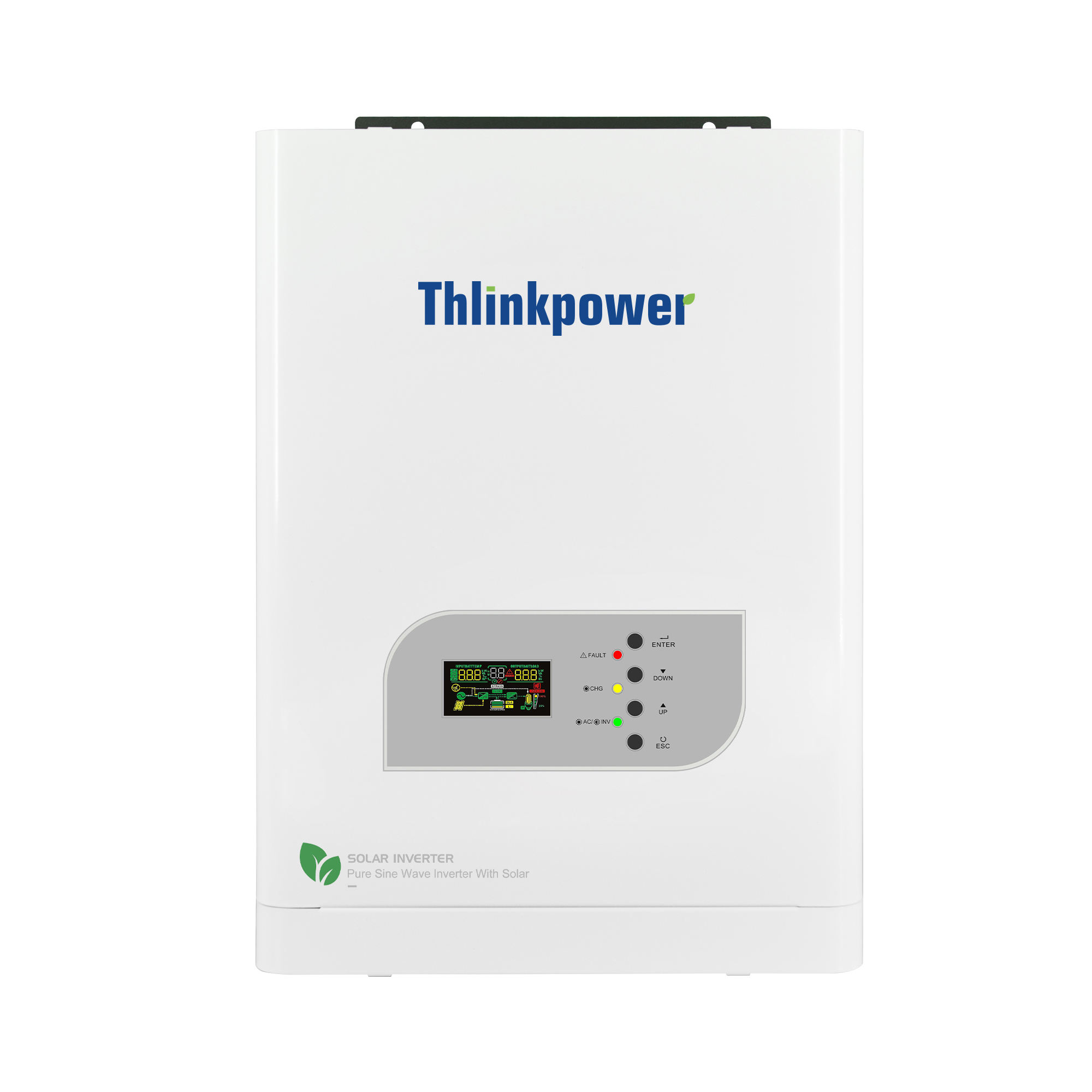 4000W 5KVA Low Frequency Off Grid 24VDC 220VAC Solar Inverter Set for Home