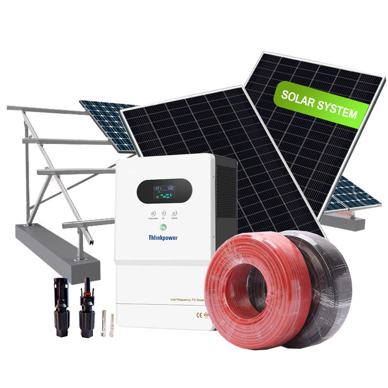 Portable BESS Complete Full Package 30KW 20KW 10KW Power Hybrid Solar Energy Storage System for Home with Inverter