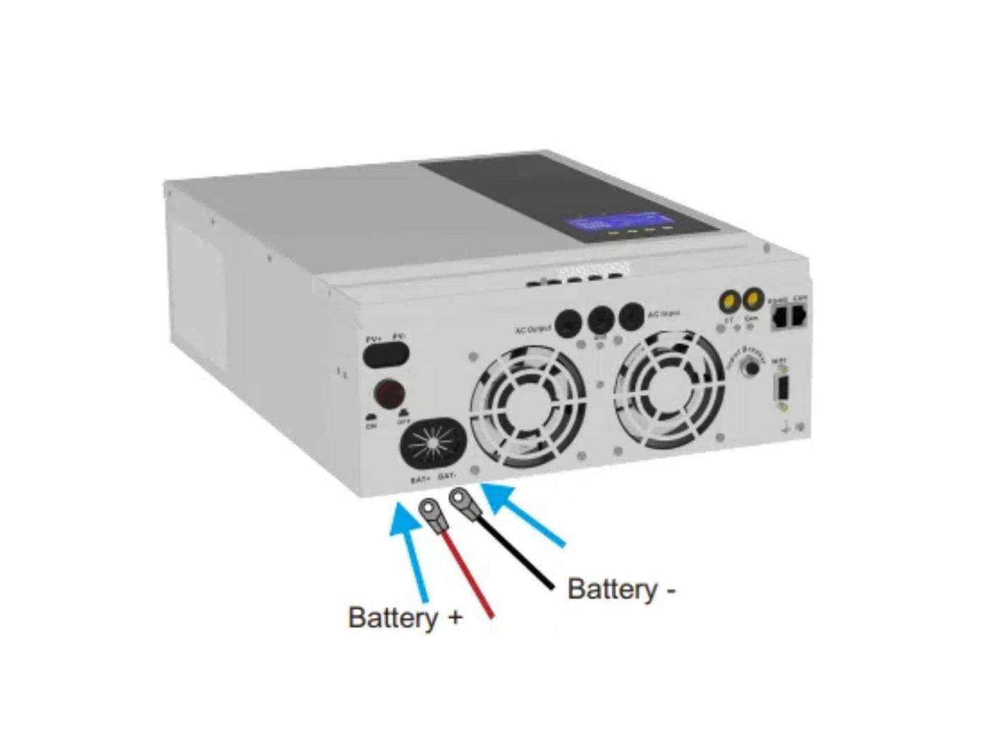 5.5kw MPPT Solar Single Phase Inverter Parallel Function WiFi Energy ...