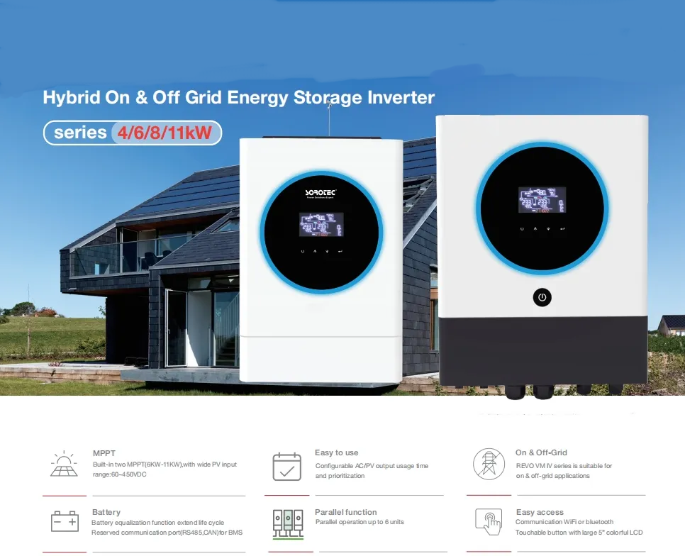 VM IV Hybrid On Off Grid Energy Storage Inverter series 46811kW