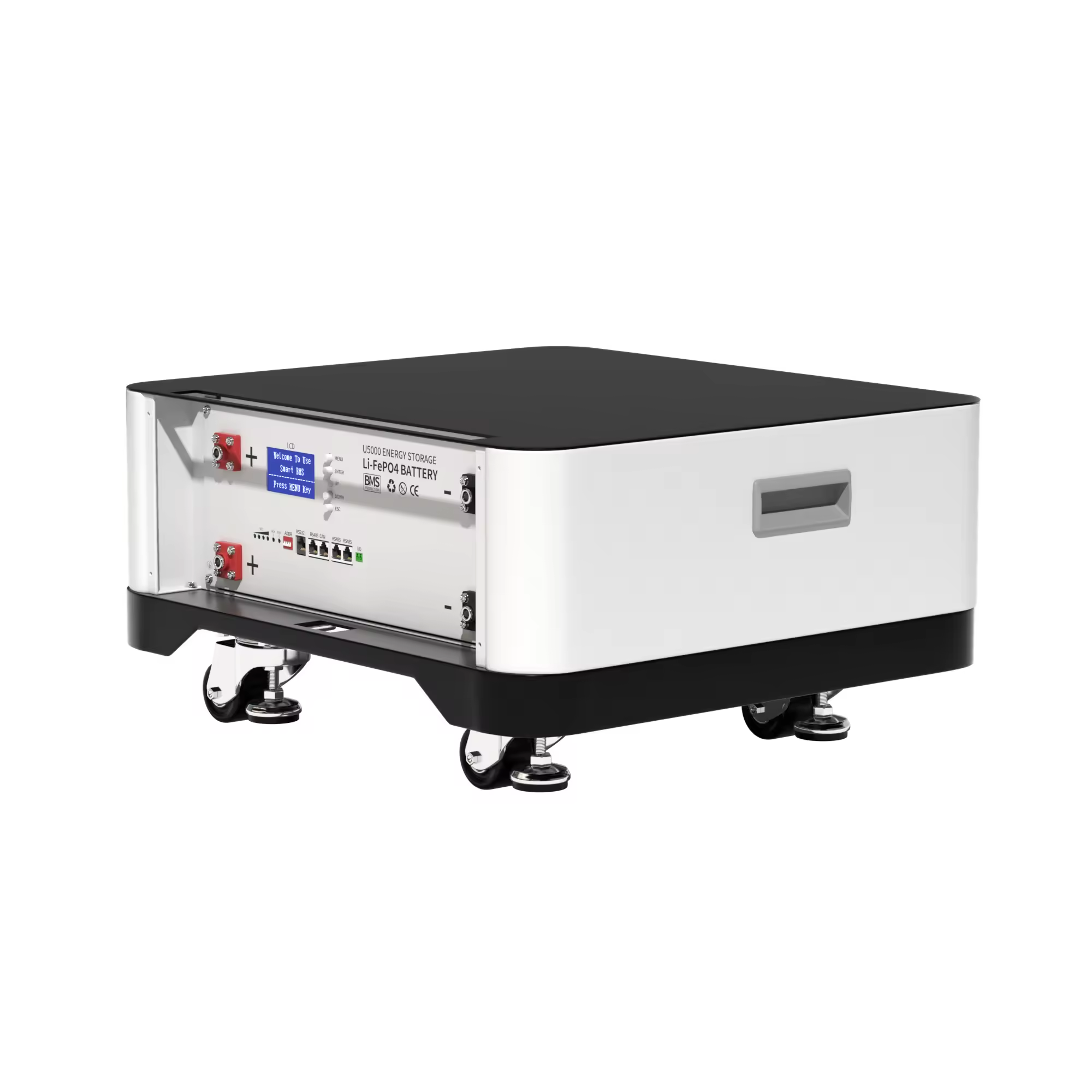 5 KWH ~ 35 KWH 6000 Cycles Solar Lithium Stackable Lithium Ion Battery Lifepo4