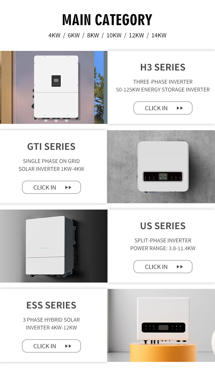 3 phase hybrid inverter 50kw