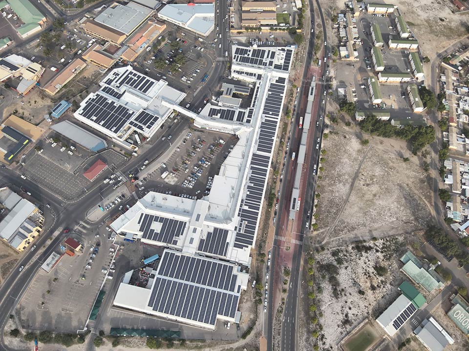South Africa 3.4MW Industrial And Commercial Application Case Solar Power System