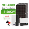 5Kw 6Kw 10Kw Solar Pure Sine Wave Household Energy Storage Solar Energy System Off Grid Complete