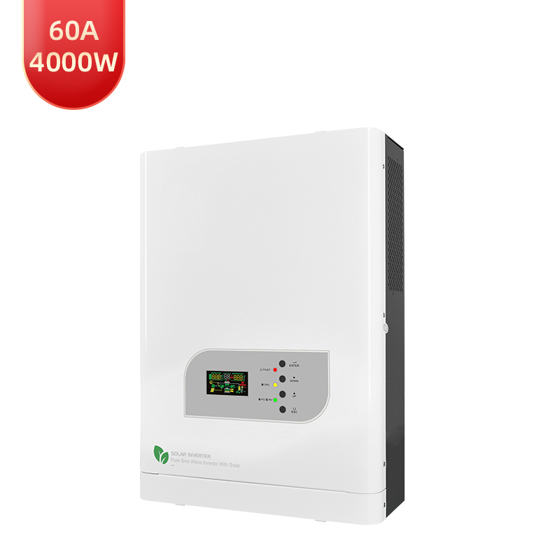 4000W 5KVA Low Frequency Off Grid 24VDC 220VAC Solar Inverter Set for Home