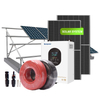Portable BESS Complete Full Package 30KW 20KW 10KW Power Hybrid Solar Energy Storage System for Home with Inverter