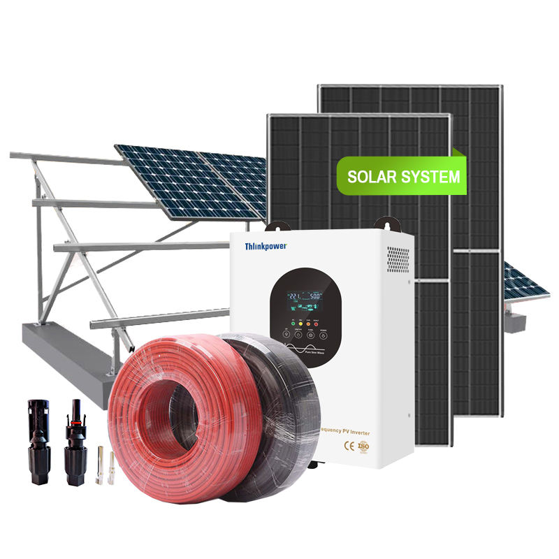 Portable BESS Complete Full Package 30KW 20KW 10KW Power Hybrid Solar Energy Storage System for Home with Inverter
