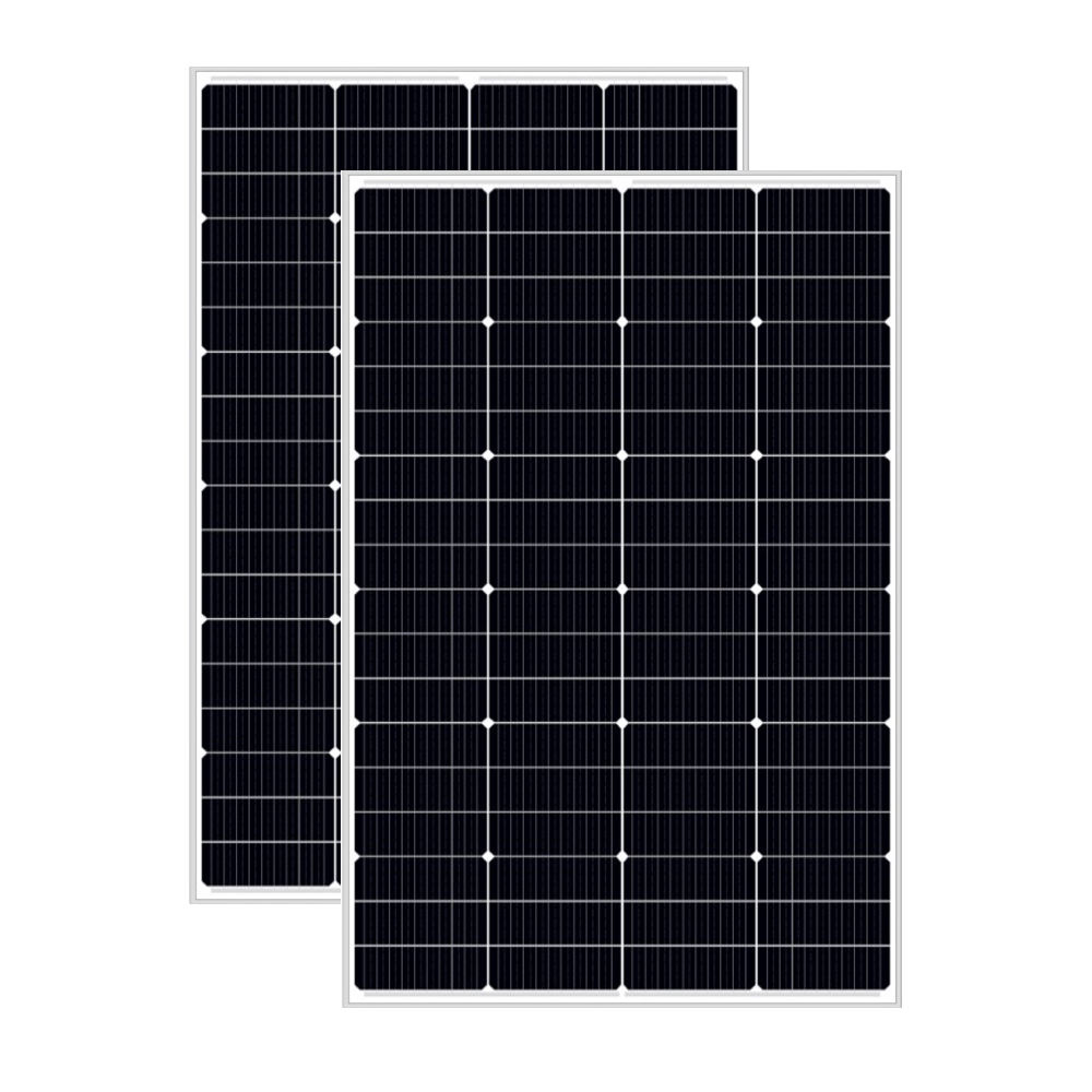 160W 165W 170W 175W 182mm Longer Life-time Power Yield Mono Half Cell Black Solar Panel