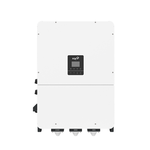 Built-in MPPT Three Phase Hybrid 50-125kw HV Energy Storage Solar Inverter Touch Screen