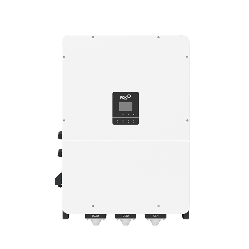 Built-in MPPT Three Phase Hybrid 50-125kw HV Energy Storage Solar Inverter Touch Screen