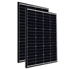 160W 165W 170W 175W 182mm Longer Life-time Power Yield Mono Half Cell Black Solar Panel