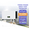 Manufacturer Supply MPPT PV Input 380V Three Phase Output 75KW 80KW 90KW 110KW 3 Phase on Grid Inverter