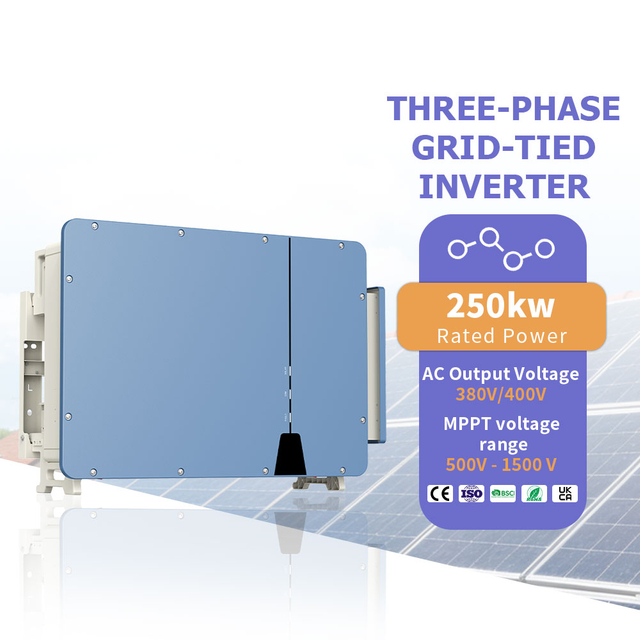 Eco-Friendly on Off Grid High Power 250KW 333KW 350KW 360KW MPPT Controller Hybrid Grid Tie Inverter